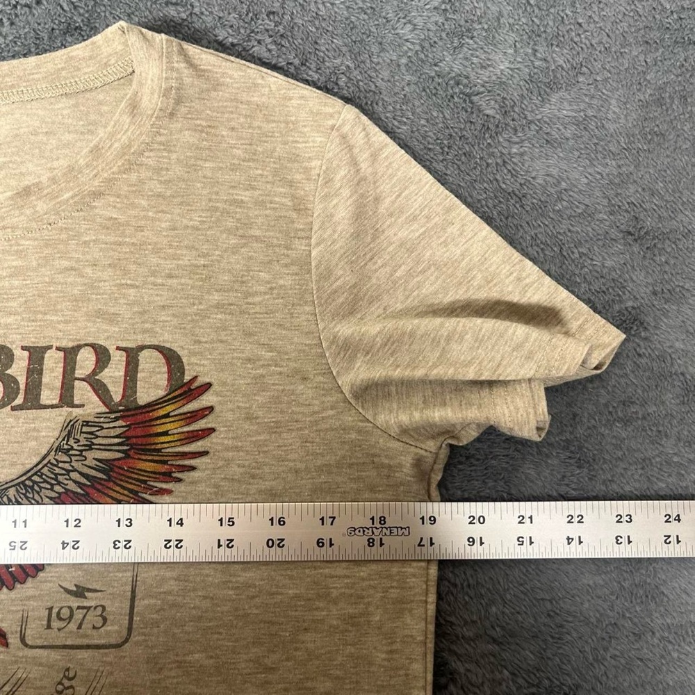 Cream Free Bird Graphic Grunge Rock Music Phoenix Lyric Matching Unisex T-Shirt - Picture 4 of 5